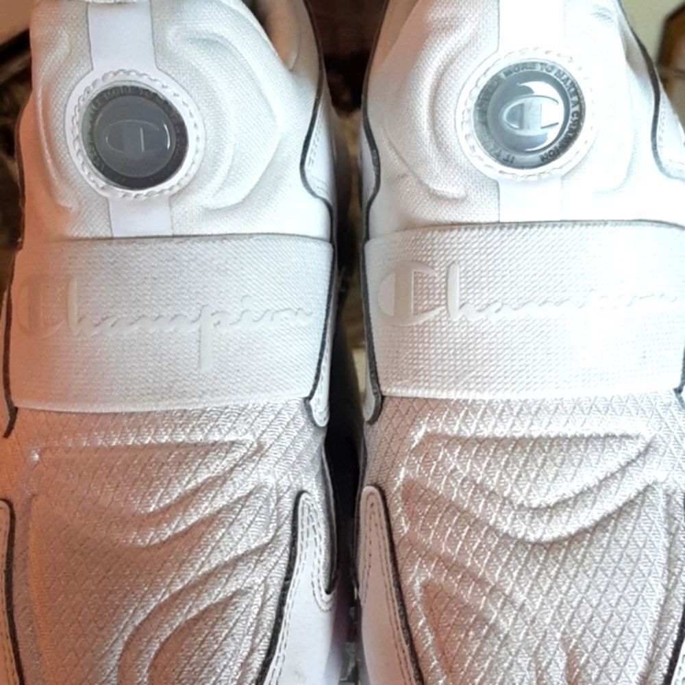 Champion White Slip-On Sneakers - Picture 3 of 7